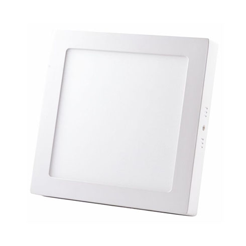 Mennyezeti LED panel (24W - négyzet) természetes fehér, falon kívüli