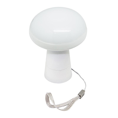 Nyomógombos, elemes, gomba LED lámpa (3W/50Lumen) fehér