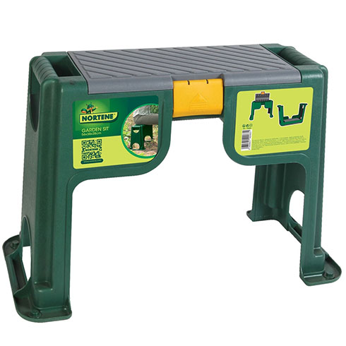 GARDEN SIT átfordítható kerti szék, tárolóval (56cmx38cmx28cm) zöld
