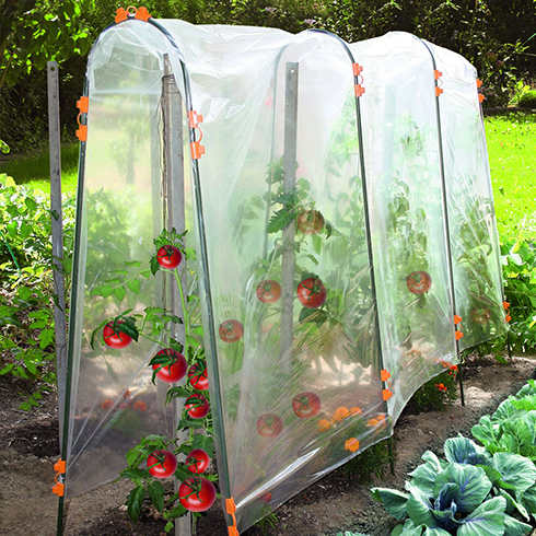 Kerti fóliasátorhoz acél rúd, hajlított - Tomato Tuteur (180x30 cm) Kerti fóliasátorhoz acél rúd, hajlított - Tomato Tuteur (180x30 cm)