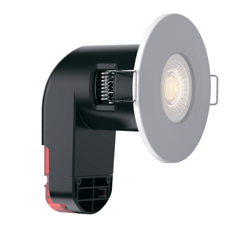 Tűzbiztos LED lámpatest (6W/40°) meleg fehér IP65