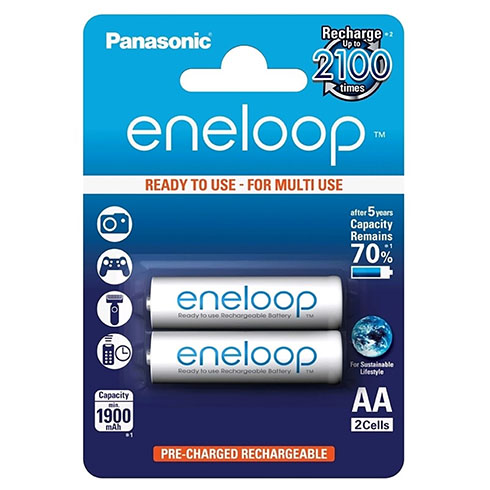 Eneloop R2U - tölthető AA ceruza elem,  1900 mAh (2 db)