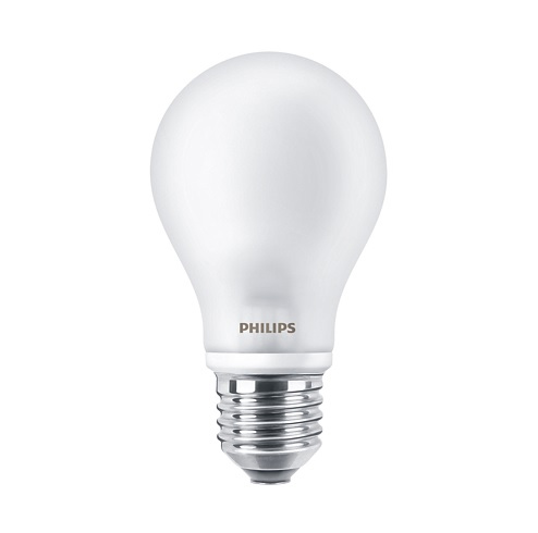 E27 LED lámpa (4.5W/300°) Körte - meleg fehér (2700K)