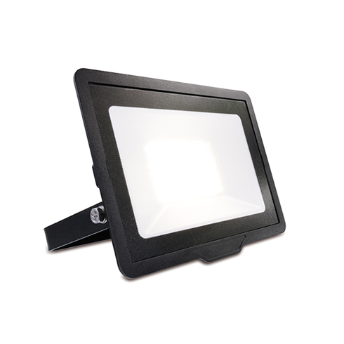 LED reflektor (10W) 4000K - Fekete - IP65
