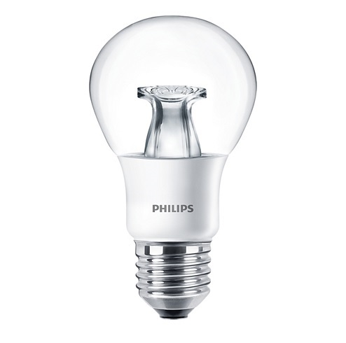 LED lámpa E27 (6.5W/200°) Körte - meleg fehér 2700K Kifutó!