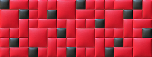 Műbőr falvédő-24 faldekoráció (200x75 cm)