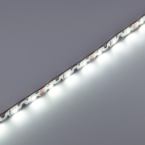 LED szalag beltéri 2835-60 (12 Volt) - hideg f. Ívelhető! DEKOR!