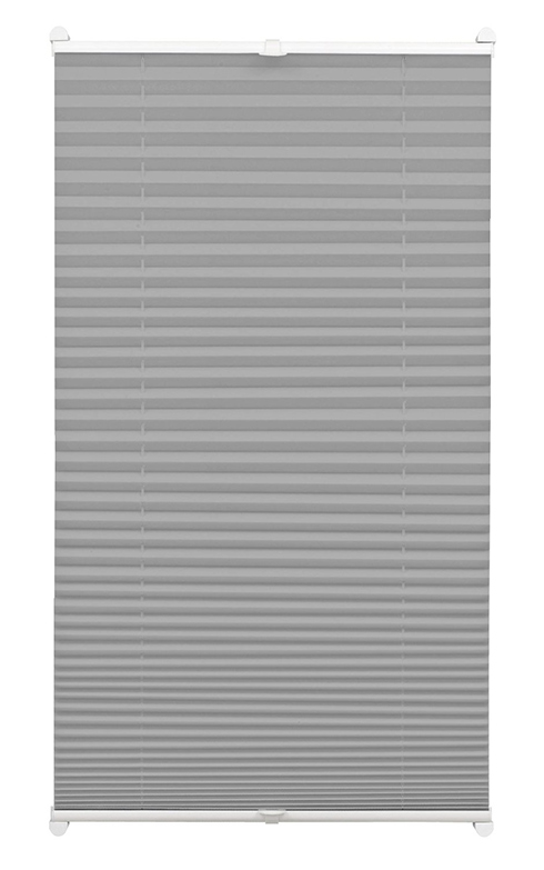 Árnyékoló pliszé (harmónikaroló) - Palaszürke, ablakra: 70x130 cm