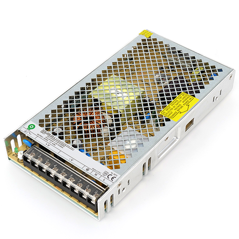 LED tápegység 24 Volt - fém házas, ipari (210W/8.8A)