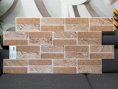Flexpanel PVC falburkoló lap - Bézs Tégla Utolsó darab!