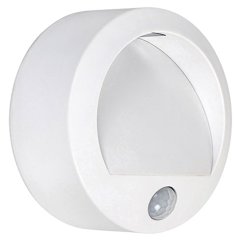 Amarillo elemes kültéri fali LED lámpa, mozgásérzékelővel, IP44 (1.5W) fehér, meleg fehér