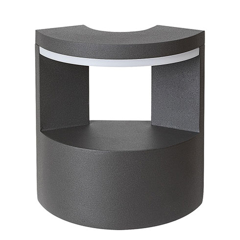 Wallowa kültéri fali lámpa (10W) antracit IP54