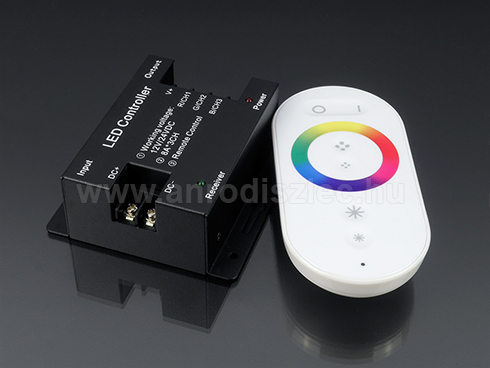 RF Touch RGB LED vezérlő (AC6315) - 216W - fehér