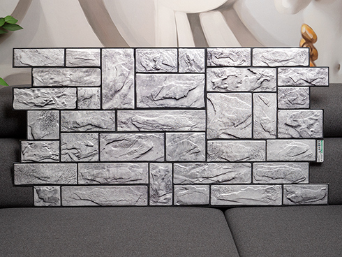 Flexpanel PVC falburkoló lap - Stone - Szürke kő