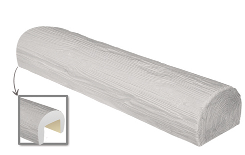 DecoWood Fehér EF206 gerenda, retro (8,5x12 cm)