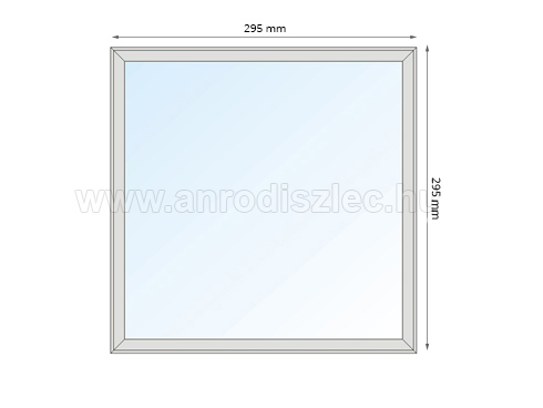 LED panel (300 x 300 mm) 16W - hideg fehér