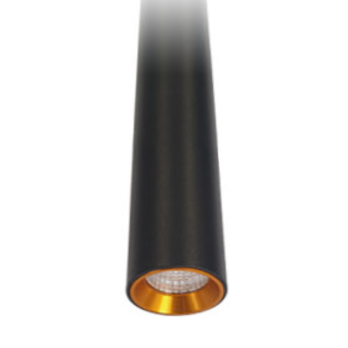 ROD LED függeszték (3Watt/24°) 60 cm, meleg fehér, fekete