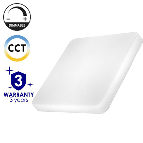 Roma Mennyezeti CCT LED lámpa (48W - 3000 lm) RF távirányítóval