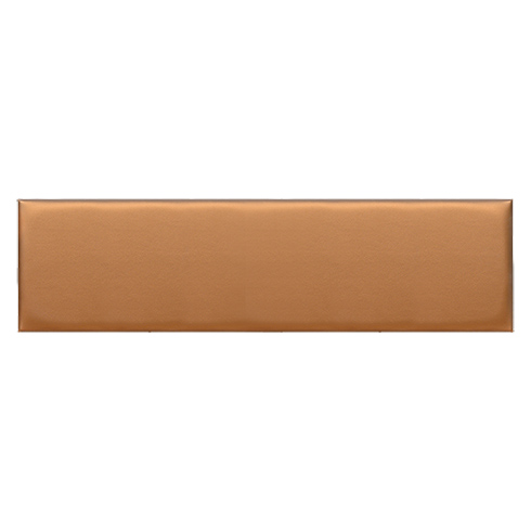 Exkluzív ágytámla - fejvég bőrpanelből - Rosegold (25 x 100 cm)