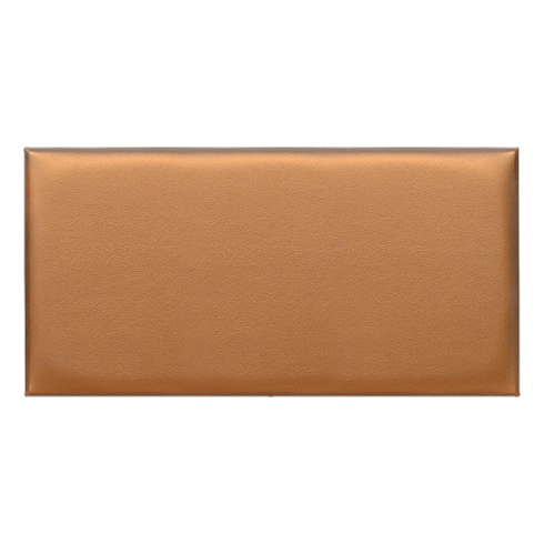 Exkluzív bőrpanel, bőr falpanel: Rosegold - Kaiman-1002 (25x50 cm)