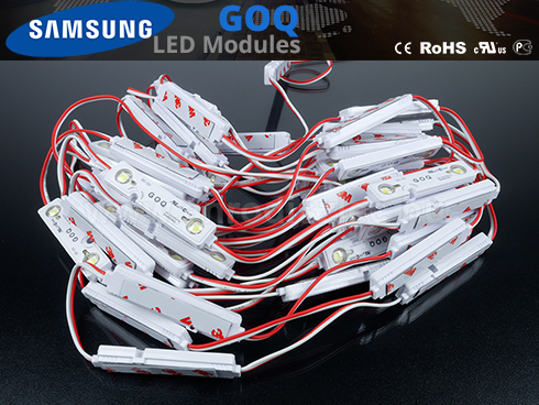 GOQ Samsung LED modul (5630x2/150°/IP68) - 11000K (5 ÉV)