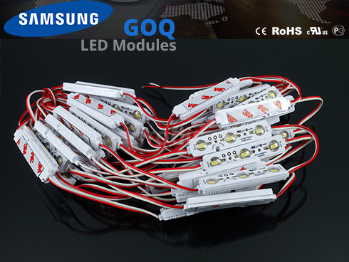 GOQ Samsung LED modul (5630x3/150°/IP68) - 10000K (5 ÉV)