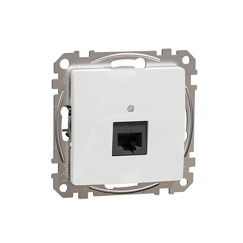 Sedna Design 1xRJ45 Cat5e UTP aljzat, fehér