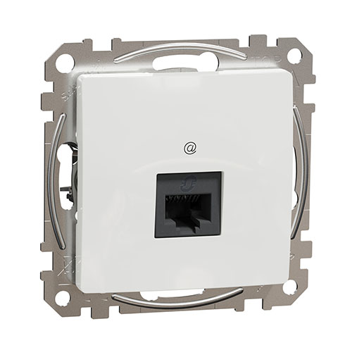 Sedna Design 1xRJ45 Cat6 UTP aljzat, fehér