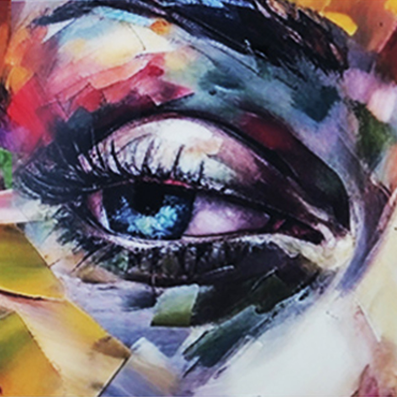 Soner konyhai hátfal, absztrakt minta, műanyag falburkolat, hajlítható, törés- és hőálló 60x120 cm