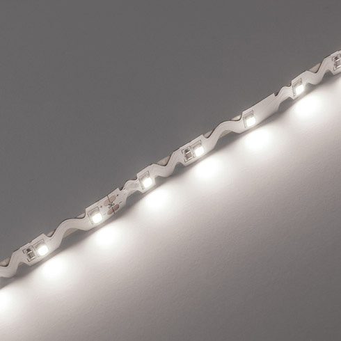 LED szalag beltéri hajlítható 2835-60 (12 Volt) - hideg fehér Kifutó!