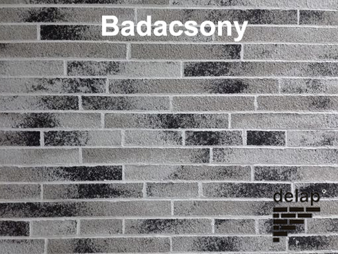 Szeletelt kő hatású falburkoló lap: Badacsony