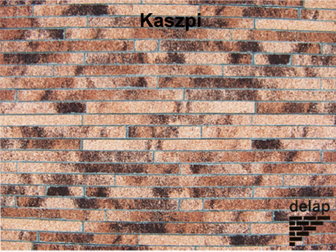 Szeletelt kő hatású falburkoló lap: Kaszpi