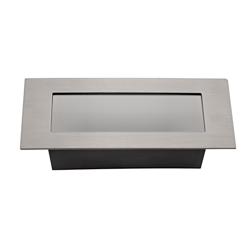 Kültéri süllyesztett LED lámpatest, téglalap alakú, 1.5W, IP65