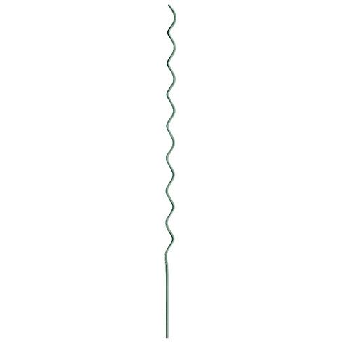 Paradicsom spirál karó acélból, műanyag bevonattal - Zöld (170 cm)