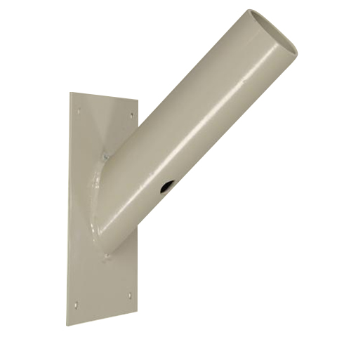 Utcai LED lámpákhoz fali tartó konzol (ø60mm/45°) szürke