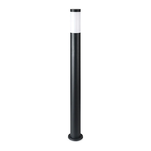 Kültéri állólámpa (E27) rozsdamentes acél, 110 cm, fekete Kültéri állólámpa (E27) rozsdamentes acél, 110 cm, fekete