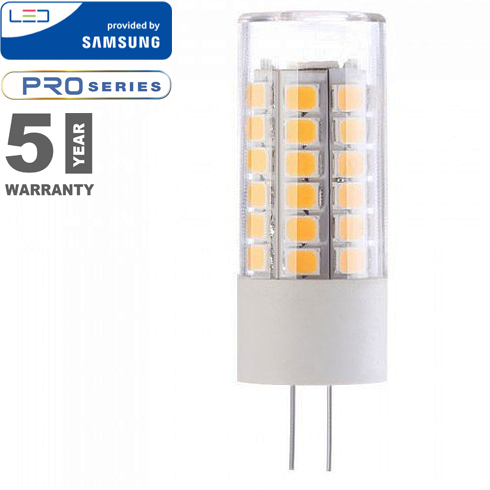 LED lámpa G4 (3.2W/300°) Rúd - meleg fehér, PRO Samsung