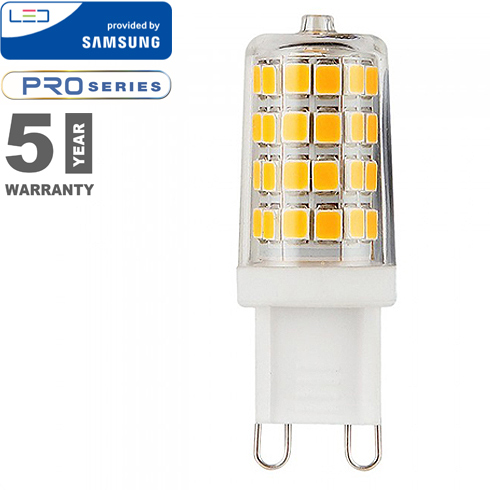 LED lámpa G9 (3W/300°) Rúd - természetes fehér, PRO Samsung