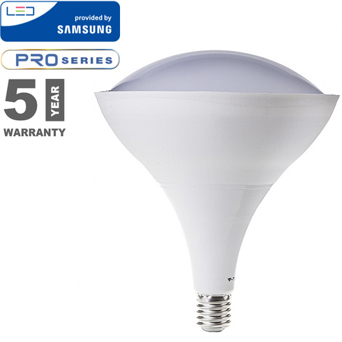 LED lámpa E40 (85W/110°) LowBay - hideg fehér, PRO Samsung