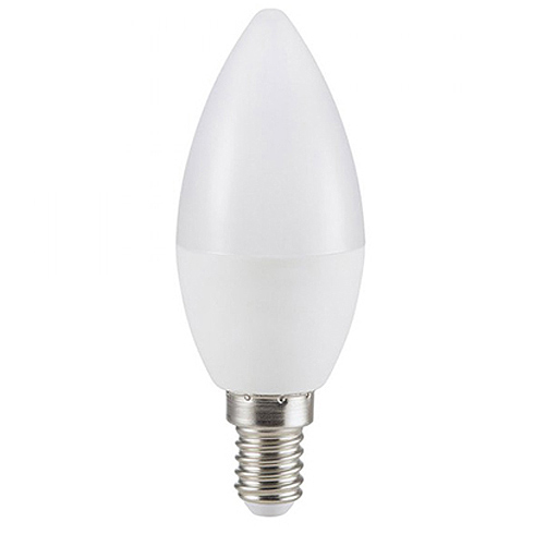 E14 LED lámpa (3W/200°) Gyertya - meleg fehér