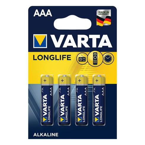 Longlife alkáli AAA ceruza elem - (4 db)