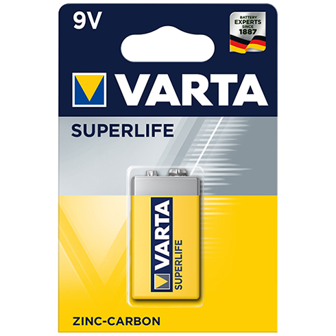 Superlife féltartós 9V elem - (1 db)