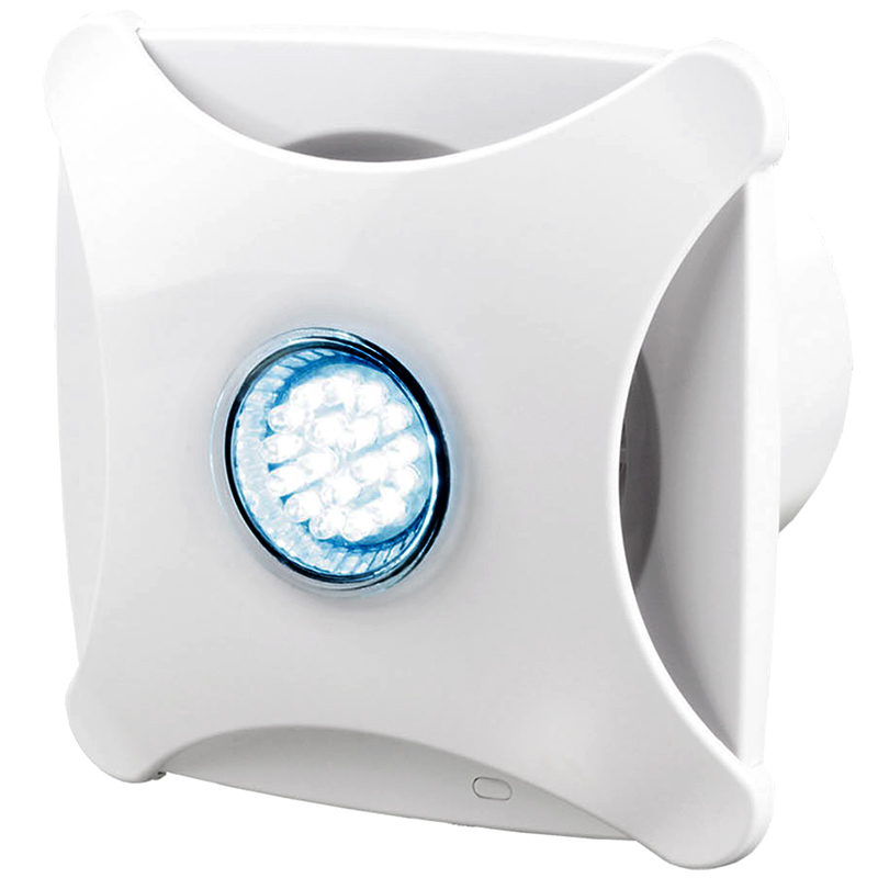 Design elszívó 100 X Star (100 mm) LED fénnyel