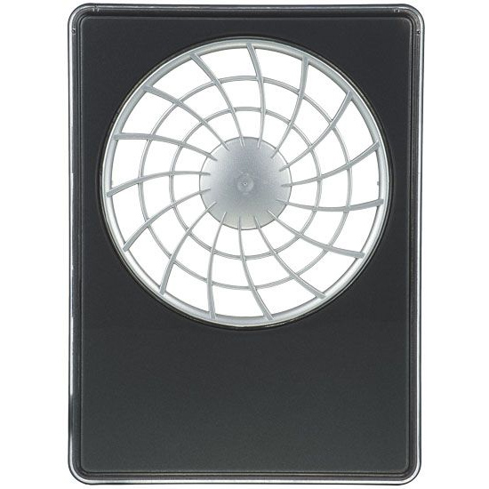 iFan ventilátor (IP44) intelligens - fekete zafír előlappal