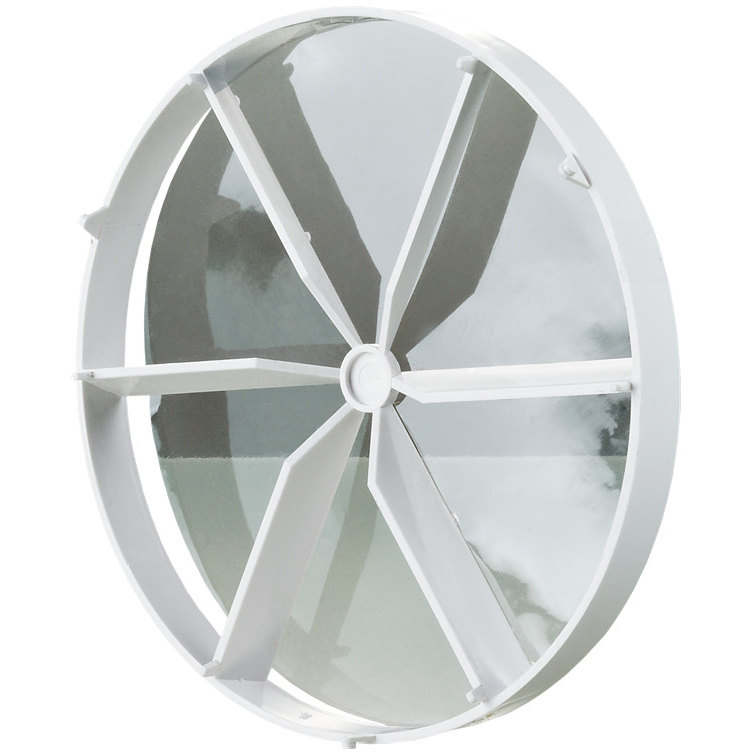 Ventillátor visszacsapó szelep, 125 mm fehér
