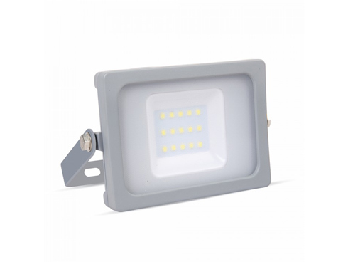 Slim LED reflektor (10W/100°) - Szürke ház, Természetes fény