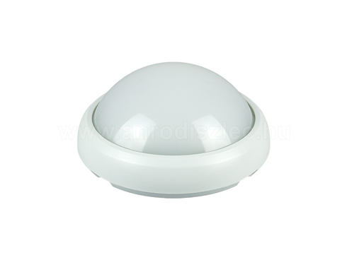 Dome-R IP54 kültéri LED lámpa - fehér (8W) 6000K Kifutó!