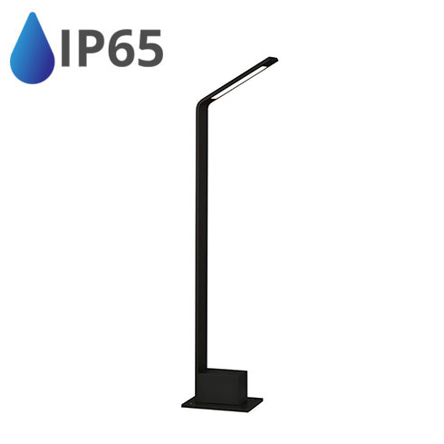 Bollard Kerti LED állólámpa, IP65 (5W/810Lumen) 80 cm, fekete, természetes fehér