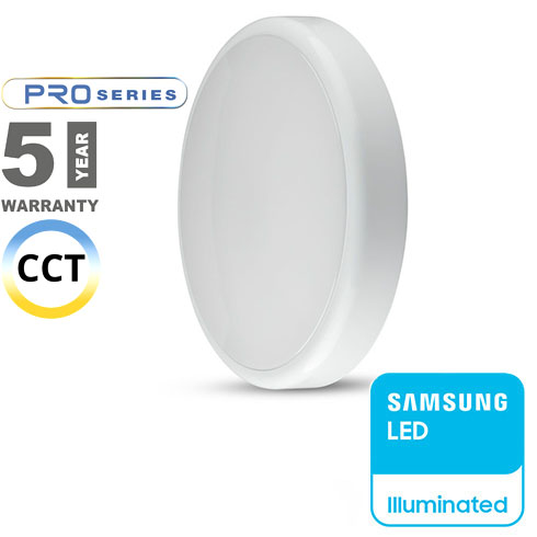 V-TAC Kültéri LED lámpa (20W - IP65) állítható színhőmérsékletű, PRO Samsung (CCT)