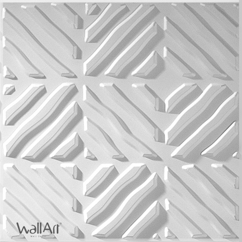 3D Falpanel - Noah (ellentétes csíkozás) - WallArt